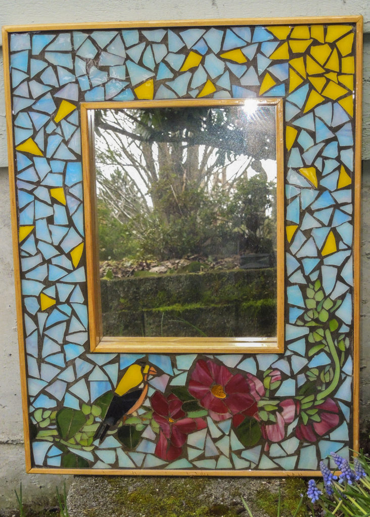 Bird Mirror Mosaic